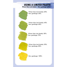 The Artist's Colour Mixing Card Deck - Watercolour ryhmässä Askartelu ja Harrastus / Kirjat / Ohjekirjat @ Pen Store (137233)