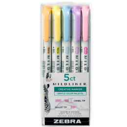 Mildliner 5 kpl Gentle  ryhmässä Kynät / Taiteilijakynät / Maalitussit @ Pen Store (137262)