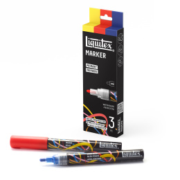 Marker Primary 3-sainen setti ryhmässä Kynät / Taiteilijakynät / Akryylitussit @ Pen Store (137369)