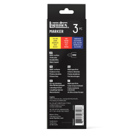 Marker Primary 3-sainen setti ryhmässä Kynät / Taiteilijakynät / Akryylitussit @ Pen Store (137369)