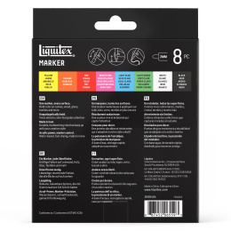 Marker Essential  8-sainen setti ryhmässä Kynät / Taiteilijakynät / Akryylitussit @ Pen Store (137370)