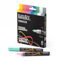 Marker Dreamscape 8-sainen setti ryhmässä Kynät / Taiteilijakynät / Akryylitussit @ Pen Store (137371)