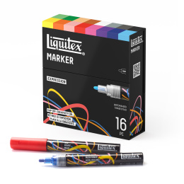 Marker Expression 16-sainen setti ryhmässä Kynät / Taiteilijakynät / Akryylitussit @ Pen Store (137375)