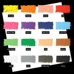 Marker Expression 16-sainen setti ryhmässä Kynät / Taiteilijakynät / Akryylitussit @ Pen Store (137375)