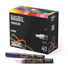 Marker Radical 40-set ryhmässä Kynät / Taiteilijakynät / Akryylitussit @ Pen Store (137376)