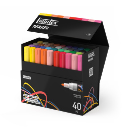 Marker Radical 40-set ryhmässä Kynät / Taiteilijakynät / Akryylitussit @ Pen Store (137376)