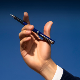 Impression Blue/Palladium Täytekynä ryhmässä Kynät / Fine Writing / Täytekynät @ Pen Store (137395_r)