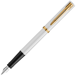 Impression White/Gold Täytekynä ryhmässä Kynät / Fine Writing / Täytekynät @ Pen Store (137398_r)