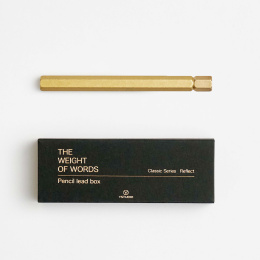 Classic Reflect Pencil lead box Black ryhmässä Taiteilijatarvikkeet / Muut taidetarvikkeet / Säilytys @ Pen Store (137412)