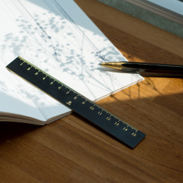 Classic Reflect Ruler ryhmässä Askartelu ja Harrastus / Harrastustarvikkeet / Viivottimet / Metalliviivain @ Pen Store (137413)