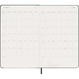 Kalenteri 12M Daily 2027 Hardcover Large Myrtle Green ryhmässä Paperit ja Lehtiöt / Kalenterit / 12 kk kalenterit @ Pen Store (137425)