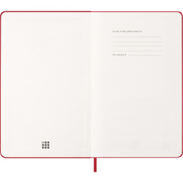 Kalenteri 12M Daily 2027 Hardcover Large Red ryhmässä Paperit ja Lehtiöt / Kalenterit / 12 kk kalenterit @ Pen Store (137426)
