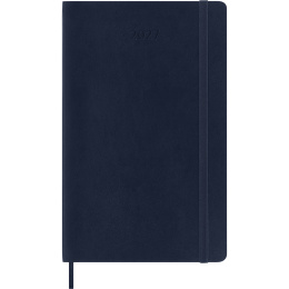 Kalenteri 12M Daily 2027 Softcover Large Sapphire Blue ryhmässä Paperit ja Lehtiöt / Kalenterit / 12 kk kalenterit @ Pen Store (137429)