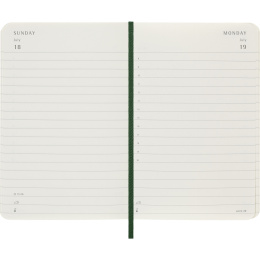 Kalenteri 12M Daily 2027 Softcover Pocket Myrtle Green ryhmässä Paperit ja Lehtiöt / Kalenterit / 12 kk kalenterit @ Pen Store (137431)