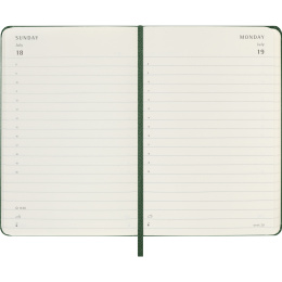 Kalenteri 12M Daily 2027 Hardcover Pocket Myrtle Green ryhmässä Paperit ja Lehtiöt / Kalenterit / 12 kk kalenterit @ Pen Store (137434)