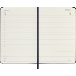 Kalenteri 12M Daily 2027 Hardcover Pocket Sapphire Blue ryhmässä Paperit ja Lehtiöt / Kalenterit / 12 kk kalenterit @ Pen Store (137437)