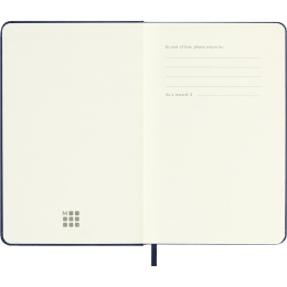 Kalenteri 12M Daily 2027 Hardcover Pocket Sapphire Blue ryhmässä Paperit ja Lehtiöt / Kalenterit / 12 kk kalenterit @ Pen Store (137437)