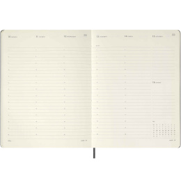 Kalenteri 12M Smart PRO Digital Weekly Vertical 2027 XL Black ryhmässä Paperit ja Lehtiöt / Kalenterit / 12 kk kalenterit @ Pen Store (137444)