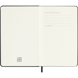 Kalenteri 12M Weekly Notebook 2027 Hardcover Pocket Black  ryhmässä Paperit ja Lehtiöt / Kalenterit / 12 kk kalenterit @ Pen Store (137458)