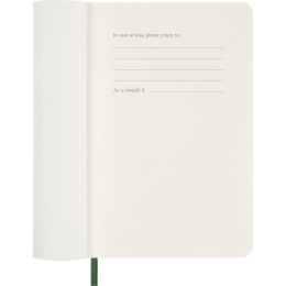 Kalenteri 12M Weekly Notebook 2027 Softcover Pocket Myrtle Green  ryhmässä Paperit ja Lehtiöt / Kalenterit / 12 kk kalenterit @ Pen Store (137461)