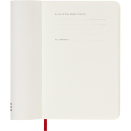 Kalenteri 12M Weekly Notebook 2027 Softcover Pocket Red  ryhmässä Paperit ja Lehtiöt / Kalenterit / 12 kk kalenterit @ Pen Store (137464)