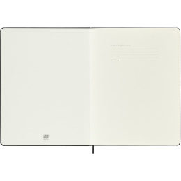 Kalenteri 12M Weekly Notebook 2027 Hardcover XL Black  ryhmässä Paperit ja Lehtiöt / Kalenterit / 12 kk kalenterit @ Pen Store (137466)