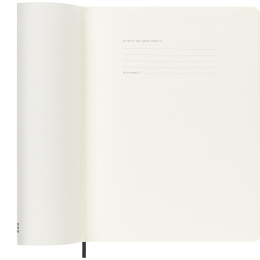 Kalenteri 12M Weekly Notebook 2027 Softcover XL Black  ryhmässä Paperit ja Lehtiöt / Kalenterit / 12 kk kalenterit @ Pen Store (137467)