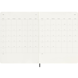 Kalenteri 12M Weekly Notebook 2027 Softcover XL Black  ryhmässä Paperit ja Lehtiöt / Kalenterit / 12 kk kalenterit @ Pen Store (137467)