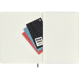 Kalenteri 12M Weekly Notebook 2027 Softcover XL Black  ryhmässä Paperit ja Lehtiöt / Kalenterit / 12 kk kalenterit @ Pen Store (137467)