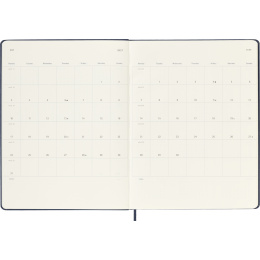 Kalenteri 12M Weekly Notebook 2027 Hardcover XL Sapphire Blue  ryhmässä Paperit ja Lehtiöt / Kalenterit / 12 kk kalenterit @ Pen Store (137468)
