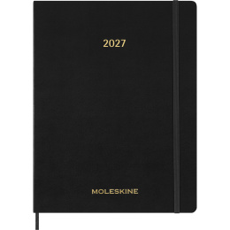 Kalenteri 12M Weekly Vertical 2027 Essential Softcover XXL Black ryhmässä Paperit ja Lehtiöt / Kalenterit / 12 kk kalenterit @ Pen Store (137472)