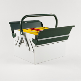 Toolbox Atena Grey/Green ryhmässä Askartelu ja Harrastus / Järjestää / Laatikko @ Pen Store (137546)
