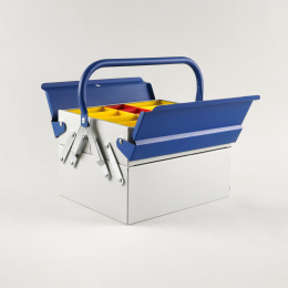 Toolbox Atena Grey/Blue ryhmässä Askartelu ja Harrastus / Järjestää / Laatikko @ Pen Store (137548)