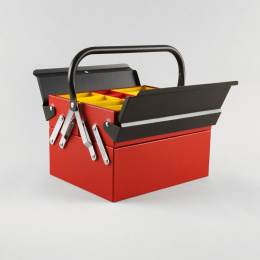 Toolbox Atena Red/Black ryhmässä Askartelu ja Harrastus / Järjestää / Laatikko @ Pen Store (137550)