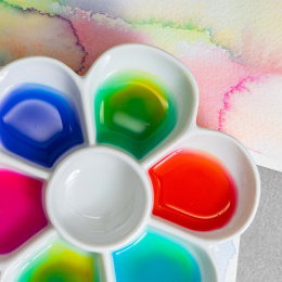 Gansai Tambi Akvarelli 5-setti Granulating Colors 3 ryhmässä Taiteilijatarvikkeet / Taiteilijavärit / Akvarellivärit / Akvarellinapit @ Pen Store (137569)