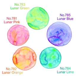Gansai Tambi Akvarelli 5-setti Granulating Colors 3 ryhmässä Taiteilijatarvikkeet / Taiteilijavärit / Akvarellivärit / Akvarellinapit @ Pen Store (137569)