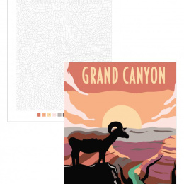 Color by Numbers: US National Parks ryhmässä Askartelu ja Harrastus / Kirjat / Ohjekirjat @ Pen Store (137576)