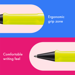 Safari Kuulakärkikynä Neon Yellow ryhmässä Kynät / Fine Writing / Kuulakärkikynät @ Pen Store (137580)