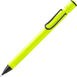 Safari Lyijytäytekynä 0.5 Neon Yellow ryhmässä Kynät / Kirjoittaminen / Lyijytäytekynät @ Pen Store (137582)