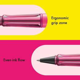 Safari Rollerball Neon Pink ryhmässä Kynät / Fine Writing / Rollerball-kynät @ Pen Store (137587)