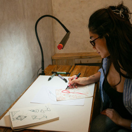 Techne 2 Artist & Drafting Lamp ryhmässä Askartelu ja Harrastus / Harrastustarvikkeet / Valaisimet @ Pen Store (137590)