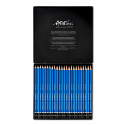 Mars Lumograph 24-setti ryhmässä Taiteilijatarvikkeet / Liidut ja lyijyt / Grafiitti ja lyijyt @ Pen Store (137591)