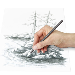 Grafiittikynät Mars Lumograph 6-setti ryhmässä Taiteilijatarvikkeet / Liidut ja lyijyt / Grafiitti ja lyijyt @ Pen Store (137602)