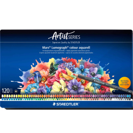Vesivärikynät Mars Lumograph 120-setti ryhmässä Kynät / Taiteilijakynät / Akvarellikynät @ Pen Store (137604)