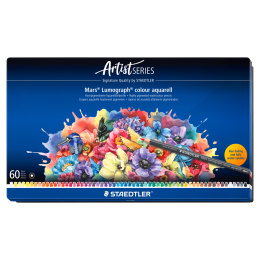 Vesivärikynät Mars Lumograph 60-setti ryhmässä Kynät / Taiteilijakynät / Akvarellikynät @ Pen Store (137606)