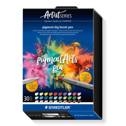 Pigment Arts Big Brush Pen 30-setti + ryhmässä Kynät / Taiteilijakynät / Sivellinkynät @ Pen Store (137632)