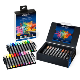 Pigment Arts Big Brush Pen 30-setti + ryhmässä Kynät / Taiteilijakynät / Sivellinkynät @ Pen Store (137632)