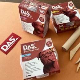 Muovailumassa 230 g Brown Pot ryhmässä Askartelu ja Harrastus / Askartelu / Muovailusavi / Ilmakovettuva savi @ Pen Store (137641_r)