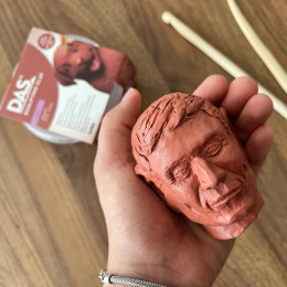 Muovailumassa 230 g Brown Pot ryhmässä Askartelu ja Harrastus / Askartelu / Muovailusavi / Ilmakovettuva savi @ Pen Store (137641_r)