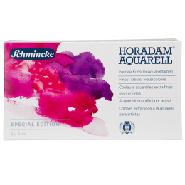 Horadam Akvarelli Tuubi 5ml 6-setti ryhmässä Taiteilijatarvikkeet / Taiteilijavärit / Akvarellivärit / Vesiväri tuubissa @ Pen Store (137786)